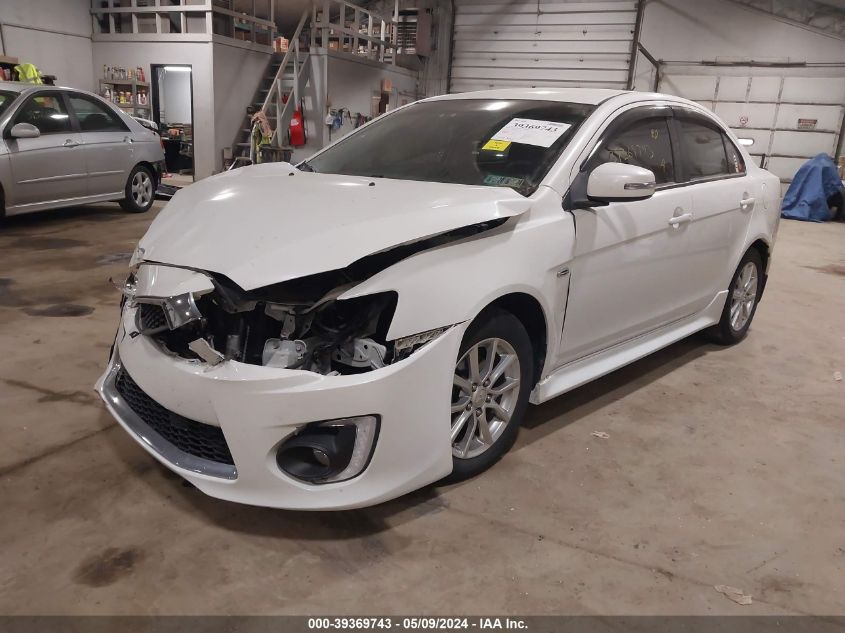 2016 Mitsubishi Lancer Es VIN: JA32V2FW3GU007673 Lot: 39369743