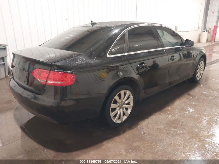 2010 Audi A4 2.0T Premium VIN: WAUHFAFL0AN033915 Lot: 39369756