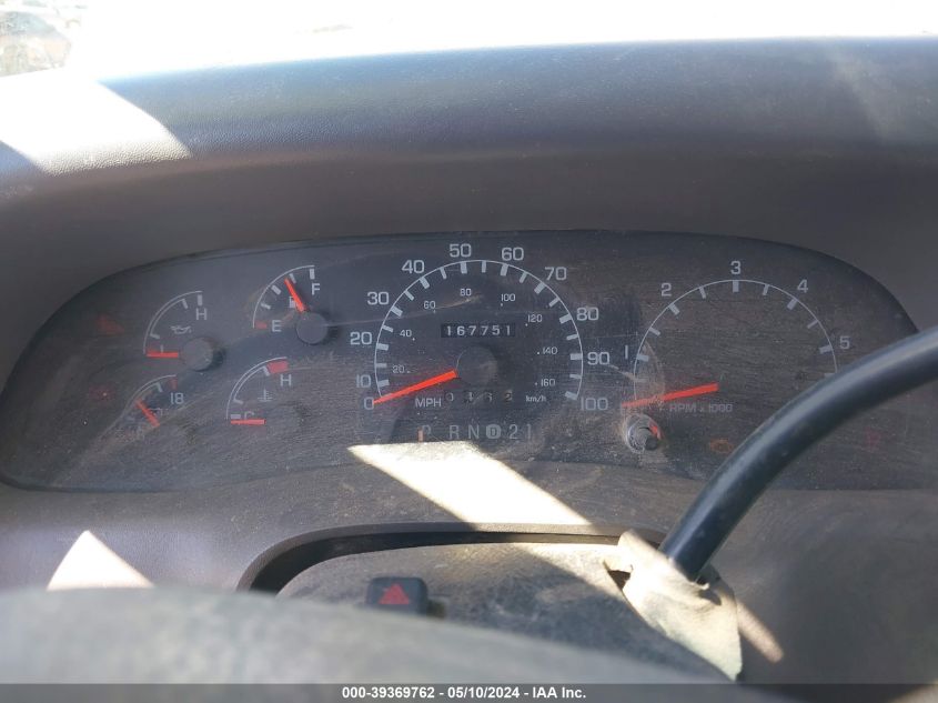 1999 Ford F-250 Lariat/Xl/Xlt VIN: 1FTNX21SXXEC99796 Lot: 39369762