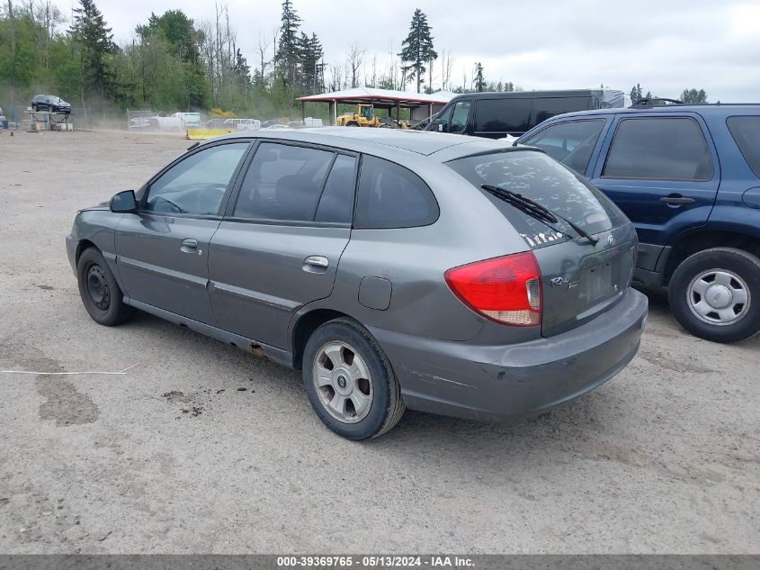 2005 Kia Rio Cinco VIN: KNADC165X56263261 Lot: 39369765