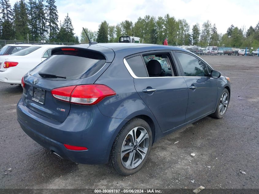 2016 KIA FORTE EX - KNAFX5A8XG5617830