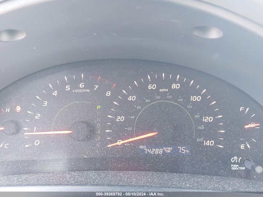 2009 Toyota Camry Le/Se/Xle VIN: JTNBE46K793190347 Lot: 39369792