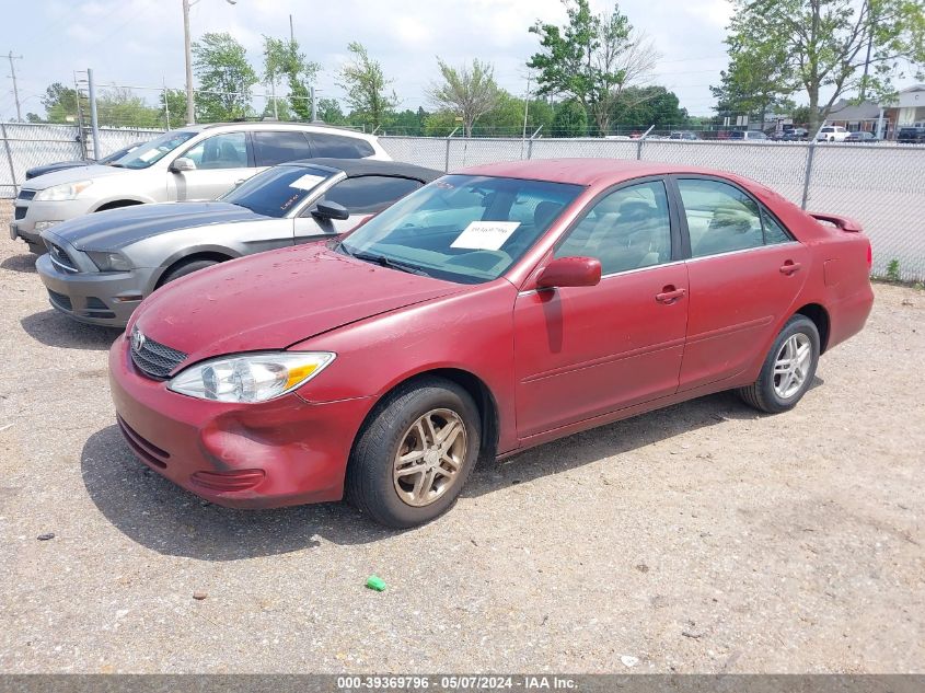 2004 Toyota Camry Le VIN: 4T1BE32K14U367137 Lot: 39369796