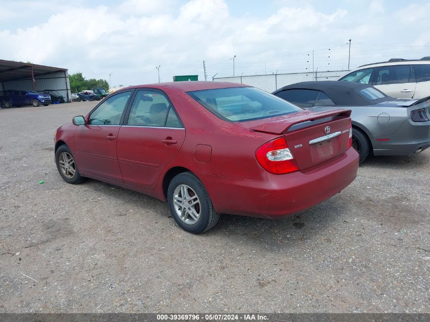 2004 Toyota Camry Le VIN: 4T1BE32K14U367137 Lot: 39369796