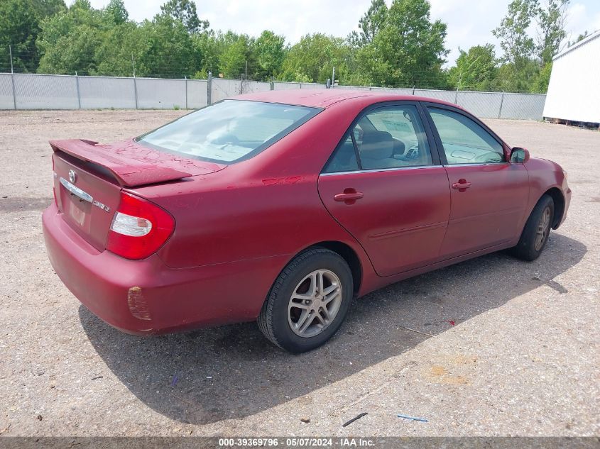 2004 Toyota Camry Le VIN: 4T1BE32K14U367137 Lot: 39369796