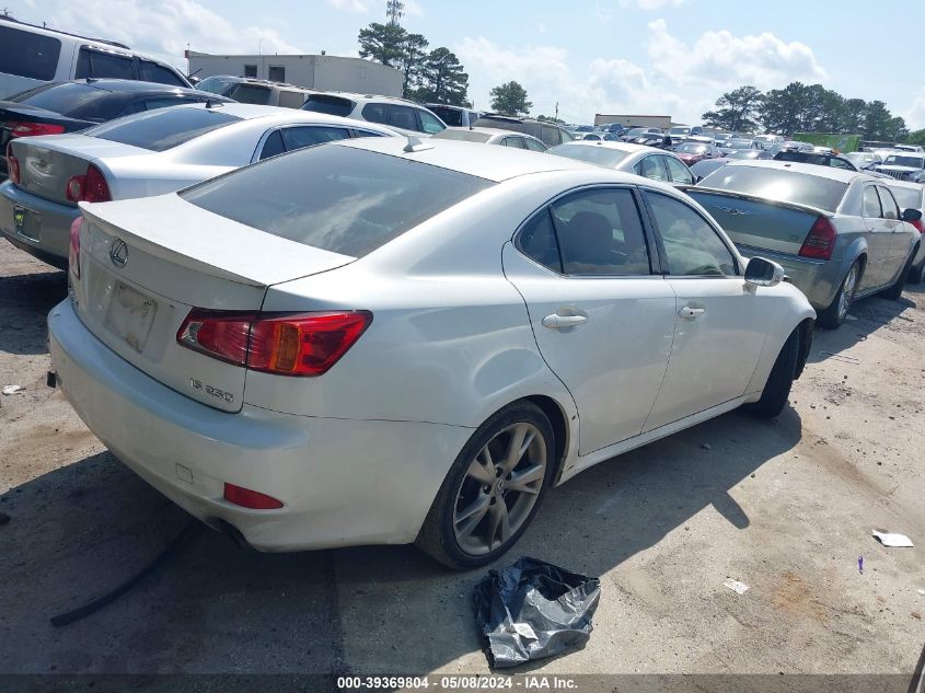 2009 Lexus Is 250 VIN: JTHBK262392084421 Lot: 39369804