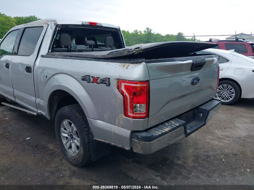 2016 Ford F-150 Xlt VIN: 1FTEW1EF8GFB28095 Lot: 39369819