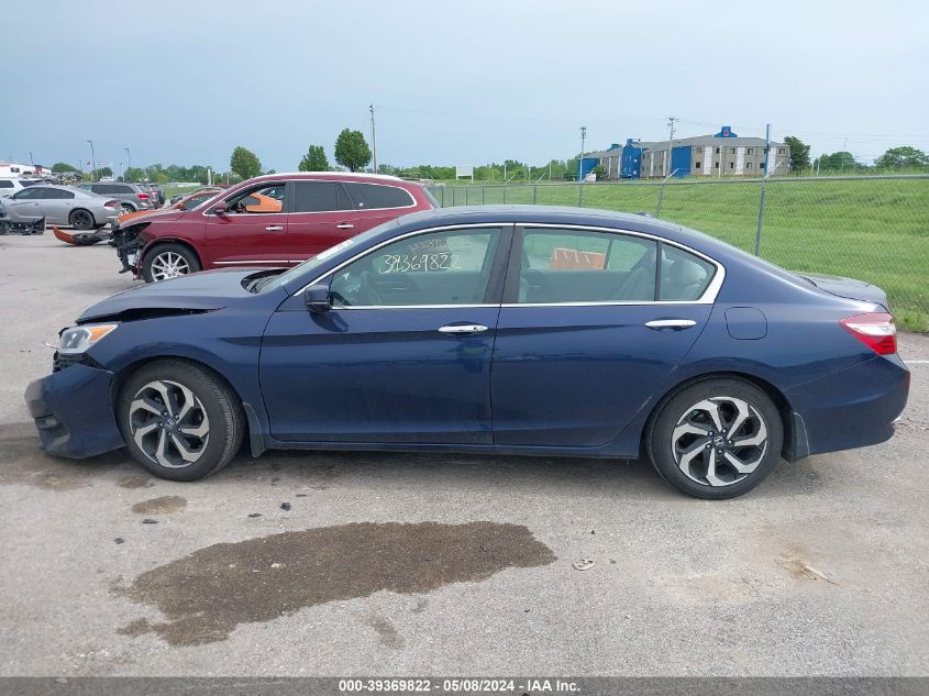 2017 Honda Accord Ex-L VIN: 1HGCR2F81HA072926 Lot: 39369822