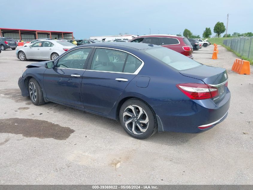 2017 Honda Accord Ex-L VIN: 1HGCR2F81HA072926 Lot: 39369822