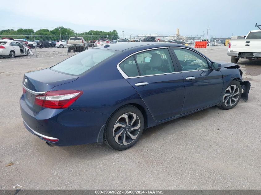 2017 Honda Accord Ex-L VIN: 1HGCR2F81HA072926 Lot: 39369822