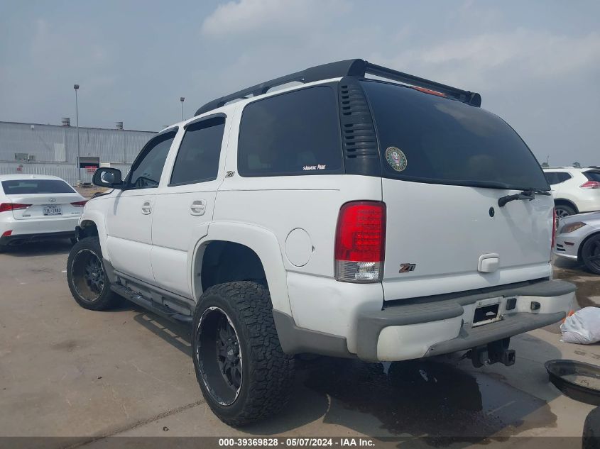 2003 Chevrolet Tahoe Z71 VIN: 1GNEK13ZX3R209849 Lot: 39369828