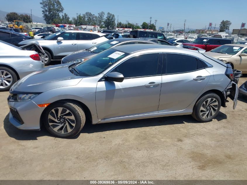 2018 Honda Civic Lx VIN: SHHFK7H29JU433045 Lot: 39369836