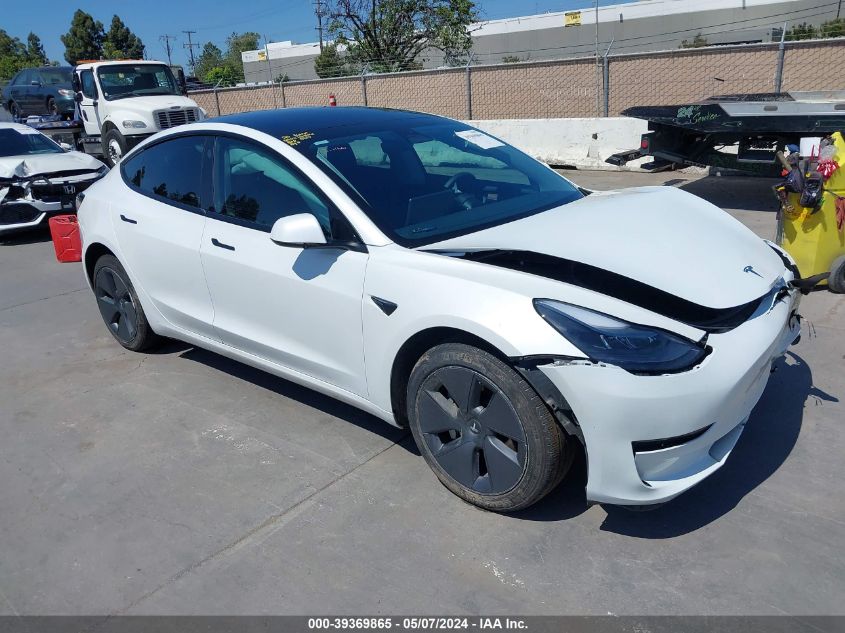 2023 TESLA MODEL 3 REAR-WHEEL DRIVE - 5YJ3E1EA0PF410038