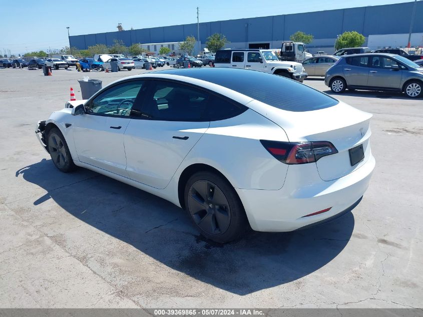 2023 Tesla Model 3 Rear-Wheel Drive VIN: 5YJ3E1EA0PF410038 Lot: 39369865