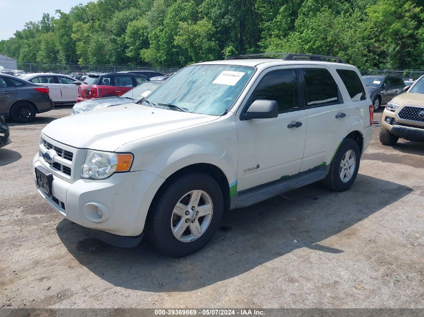 2009 Ford Escape Hybrid Limited VIN: 1FMCU59349KB70838 Lot: 39369869