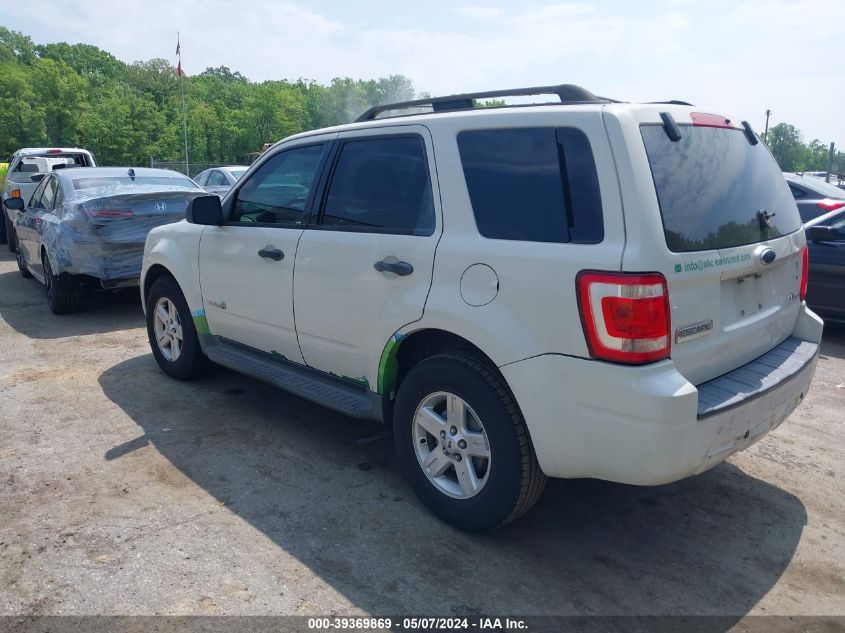 2009 Ford Escape Hybrid Limited VIN: 1FMCU59349KB70838 Lot: 39369869