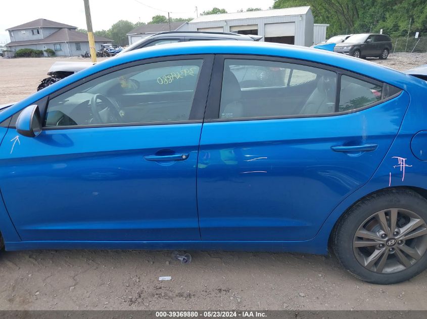5NPD84LF0JH237433 2018 Hyundai Elantra Sel