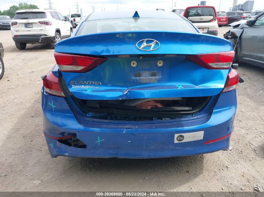 2018 Hyundai Elantra Sel VIN: 5NPD84LF0JH237433 Lot: 39369880