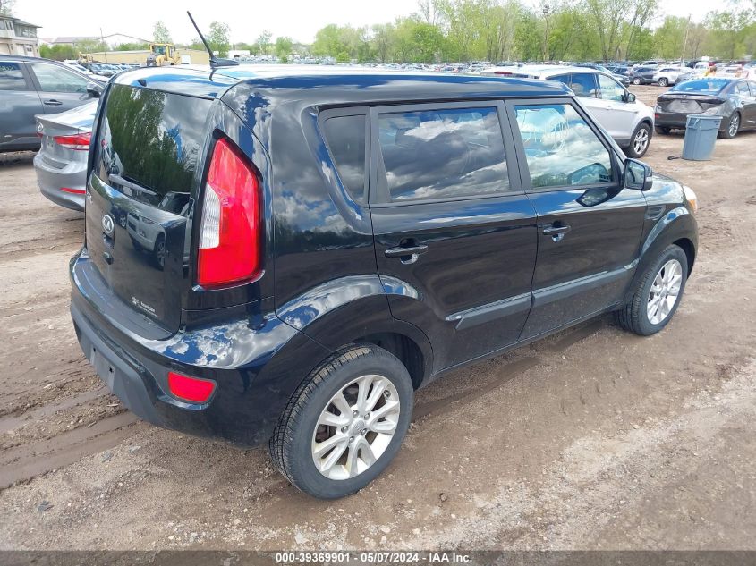 2013 Kia Soul + VIN: KNDJT2A6XD7594300 Lot: 39369901