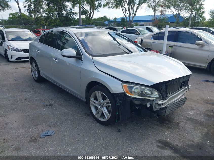 2015 Volvo S60 T5 Premier VIN: YV140MFK6F2366554 Lot: 39369916