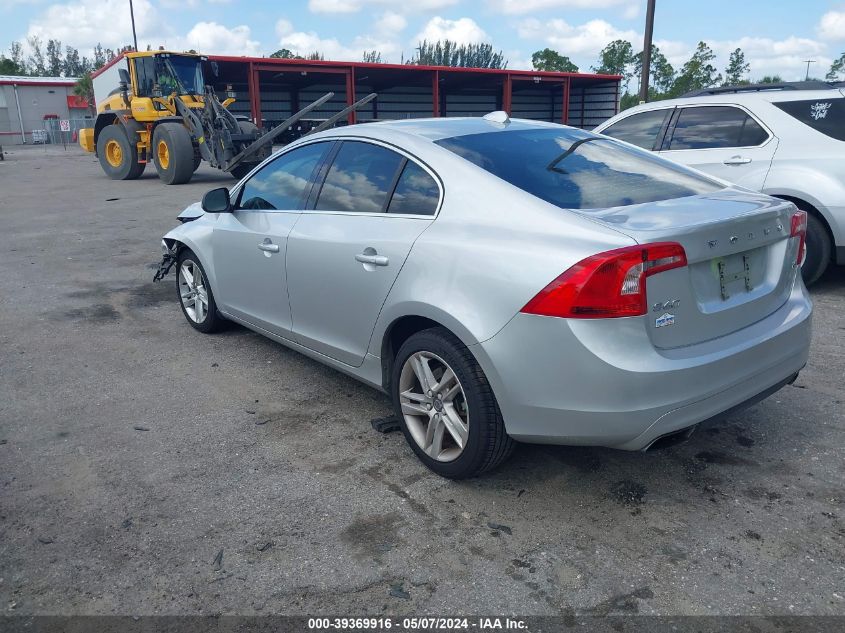 2015 Volvo S60 T5 Premier VIN: YV140MFK6F2366554 Lot: 39369916