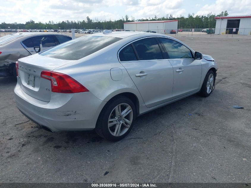 2015 Volvo S60 T5 Premier VIN: YV140MFK6F2366554 Lot: 39369916