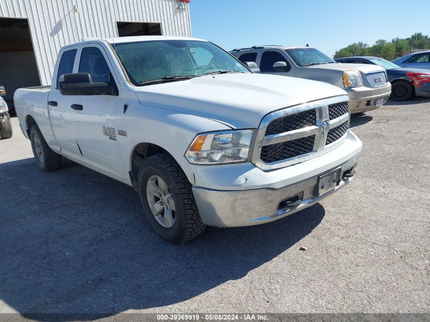 2021 Ram 1500 Classic Tradesman Quad Cab 4X4 6'4 Box VIN: 1C6RR7FT1MS579217 Lot: 39369919