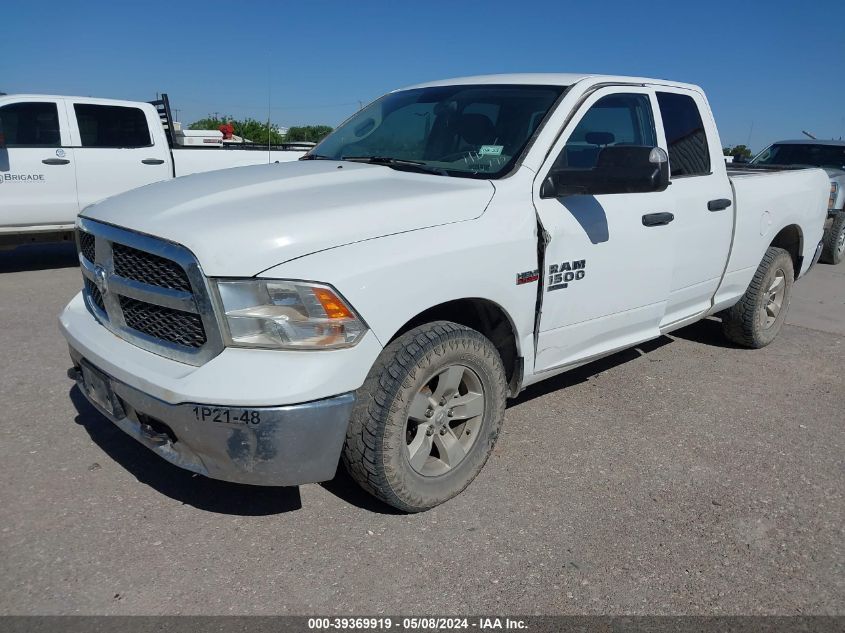 2021 Ram 1500 Classic Tradesman Quad Cab 4X4 6'4 Box VIN: 1C6RR7FT1MS579217 Lot: 39369919