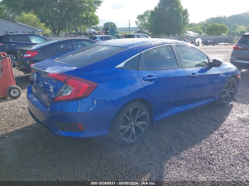 VIN 2HGFC2E86LH538702 2020 HONDA CIVIC SPORT