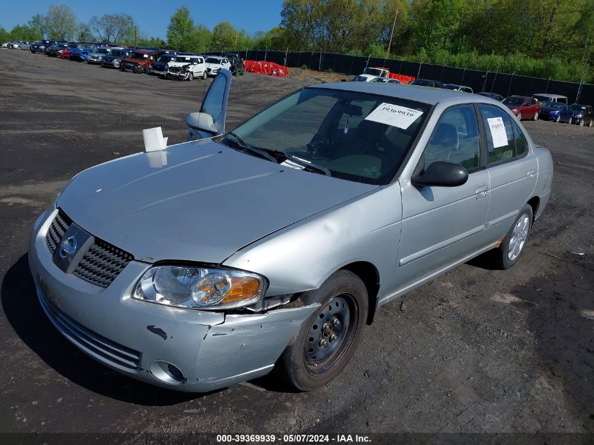 2006 Nissan Sentra 1.8S VIN: 3N1CB51D96L604361 Lot: 39369939