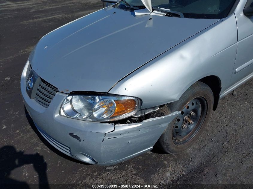 2006 Nissan Sentra 1.8S VIN: 3N1CB51D96L604361 Lot: 39369939