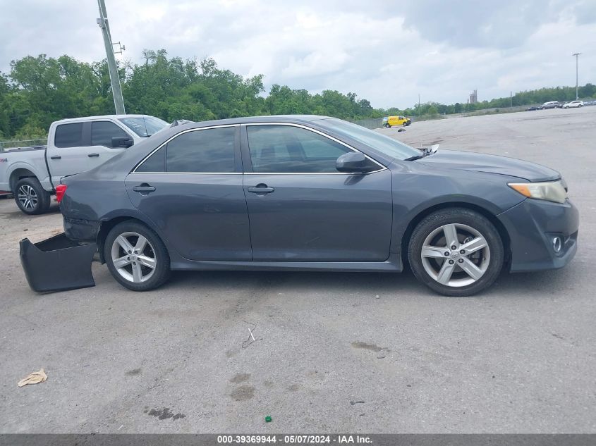 2012 Toyota Camry Se VIN: 4T1BF1FK3CU070378 Lot: 39369944