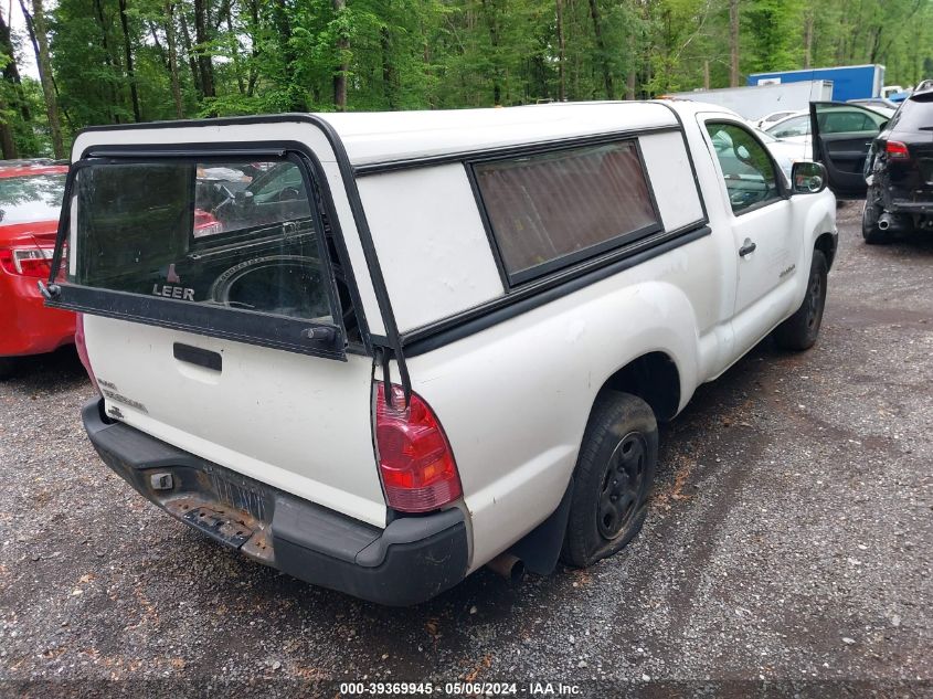 2005 Toyota Tacoma VIN: 5TENX22N65Z082796 Lot: 39369945