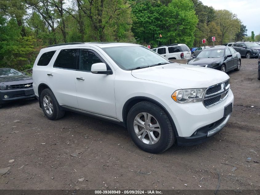 2013 Dodge Durango Crew VIN: 1C4RDJDG6DC696134 Lot: 39369949