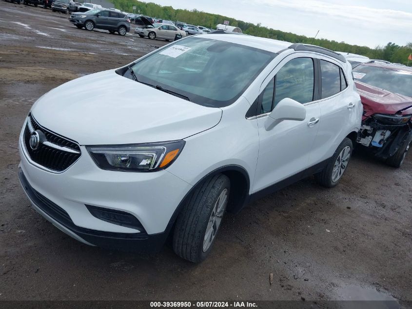 2020 Buick Encore Awd Preferred VIN: KL4CJESB3LB047919 Lot: 39369950