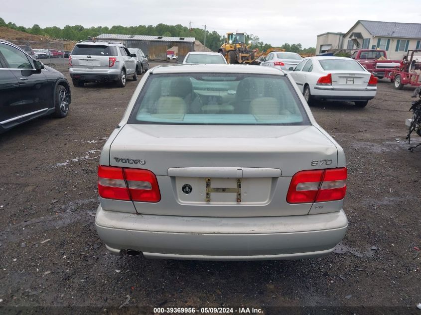 2000 Volvo S70 Se VIN: YV1LS61J8Y2662422 Lot: 39369956