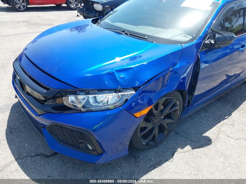 2018 Honda Civic Sport VIN: SHHFK7H44JU426442 Lot: 39369960