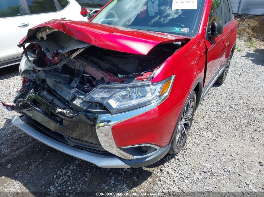 2017 Mitsubishi Outlander Es VIN: JA4AZ2A35HZ069749 Lot: 39369966