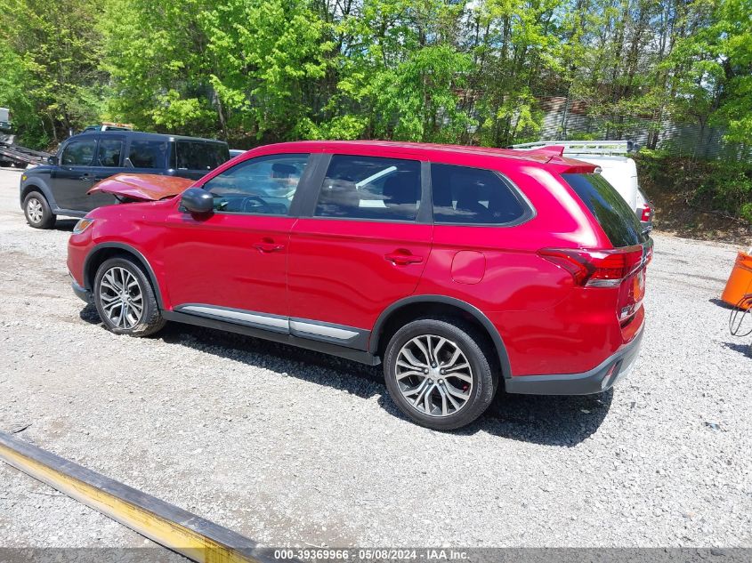 2017 Mitsubishi Outlander Es VIN: JA4AZ2A35HZ069749 Lot: 39369966