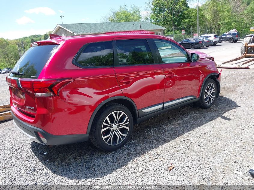 2017 Mitsubishi Outlander Es VIN: JA4AZ2A35HZ069749 Lot: 39369966