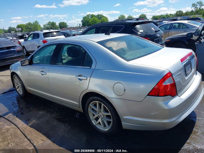 2012 Ford Fusion Sel VIN: 3FAHP0JA0CR102320 Lot: 39369988