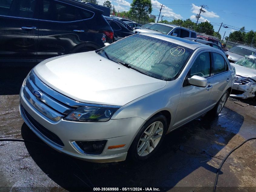 2012 Ford Fusion Sel VIN: 3FAHP0JA0CR102320 Lot: 39369988