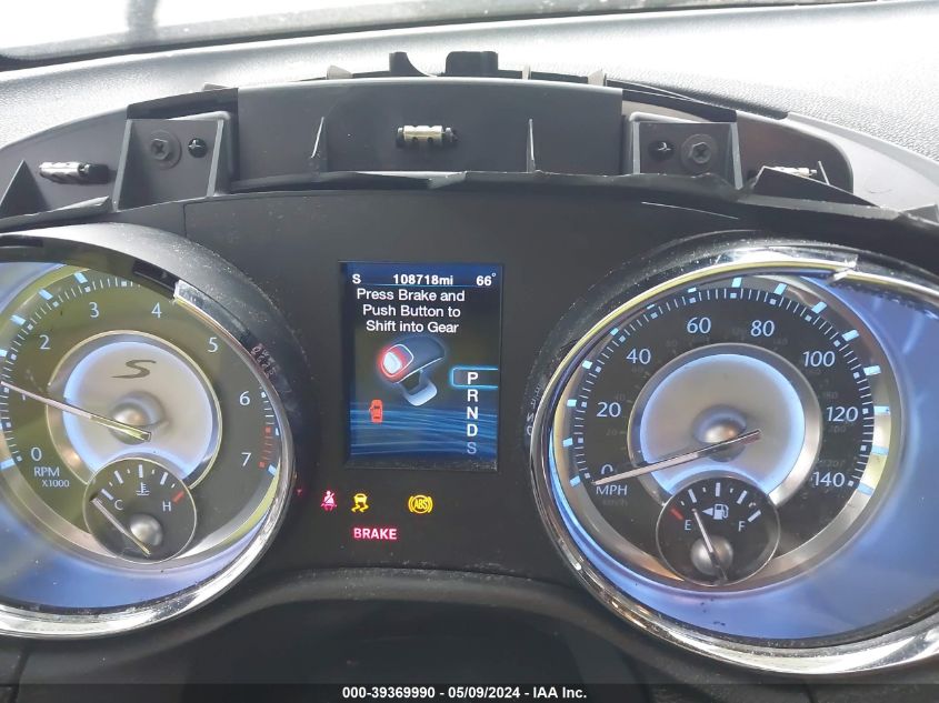 2012 Chrysler 300 S V6 VIN: 2C3CCABG0CH115187 Lot: 39369990