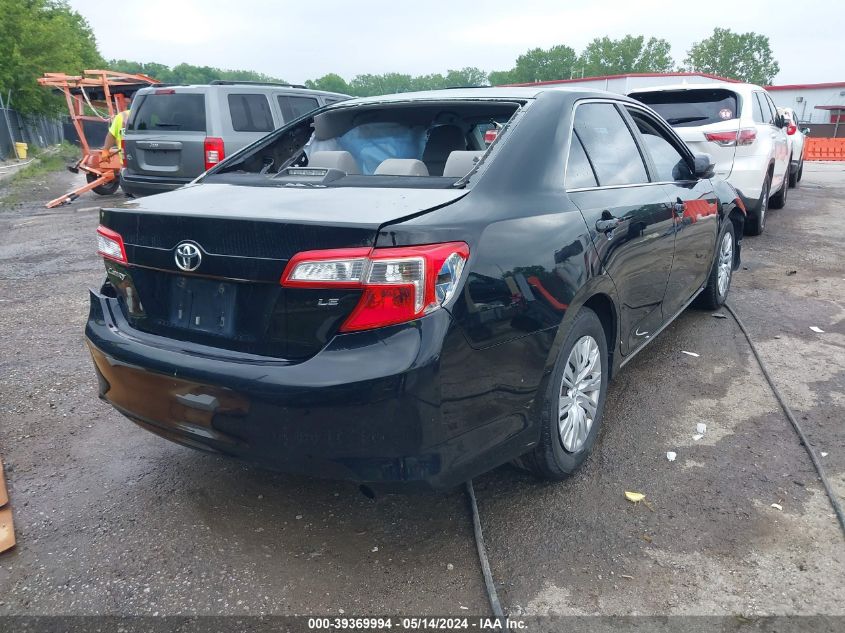 2012 Toyota Camry Le VIN: 4T1BF1FK6CU047984 Lot: 39369994