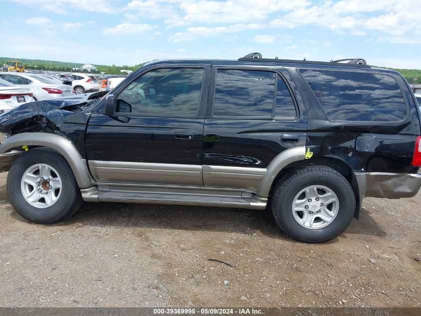 1999 Toyota 4Runner Limited V6 VIN: JT3GN87R3X0106167 Lot: 39369995