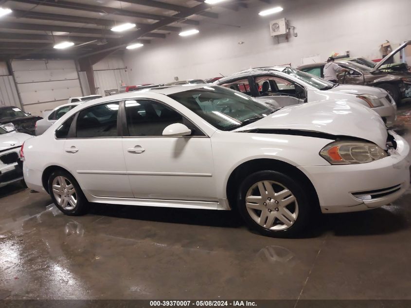 2012 Chevrolet Impala Lt VIN: 2G1WG5E3XC1148938 Lot: 39370007