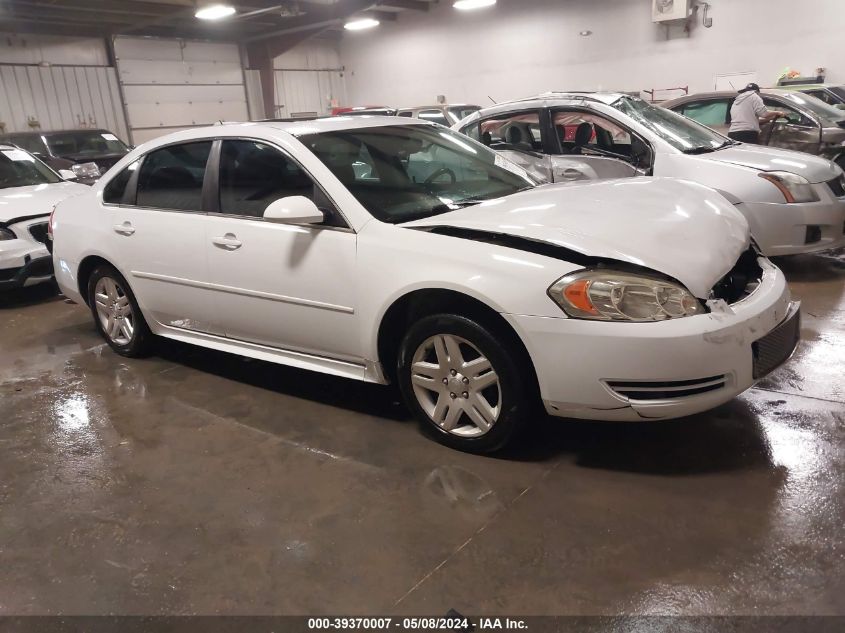 2012 Chevrolet Impala Lt VIN: 2G1WG5E3XC1148938 Lot: 39370007