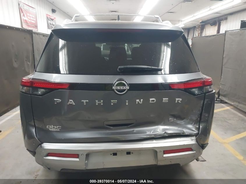 2023 Nissan Pathfinder Sl Fwd VIN: 5N1DR3CA2PC210665 Lot: 39370014