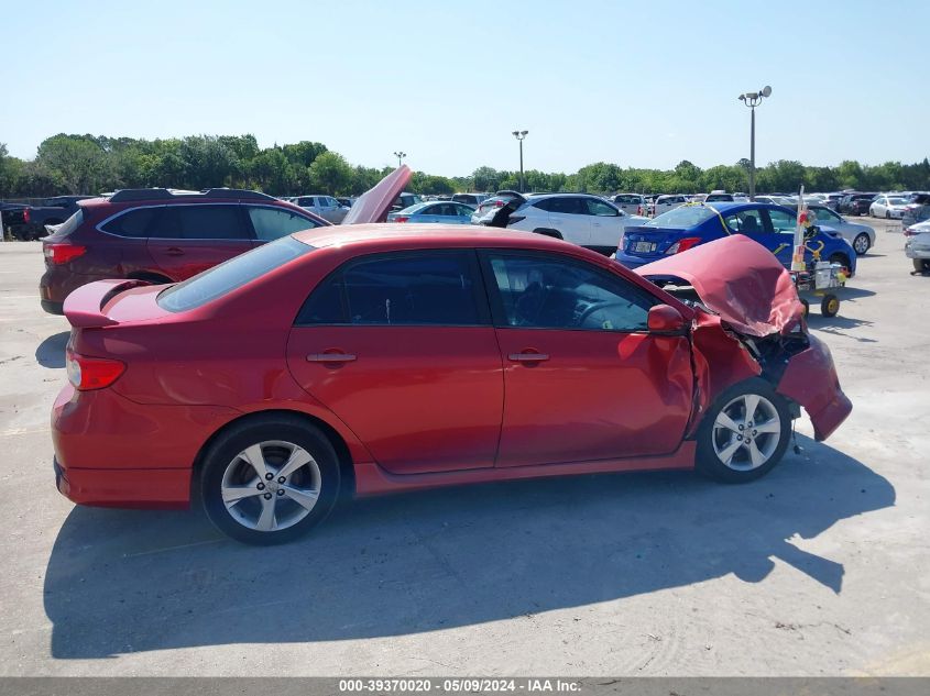 2012 Toyota Corolla S VIN: 2T1BU4EEXCC801277 Lot: 39370020