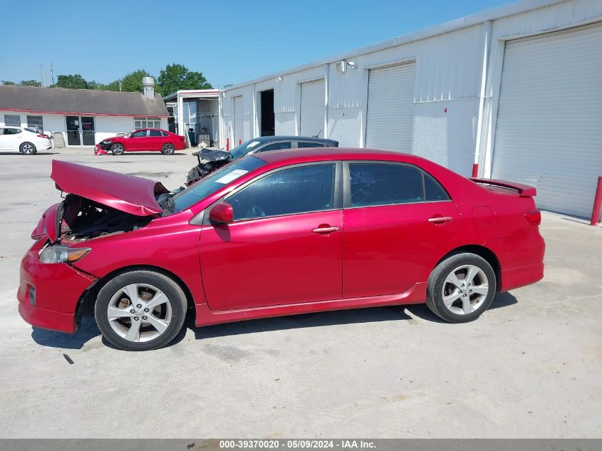 2012 Toyota Corolla S VIN: 2T1BU4EEXCC801277 Lot: 39370020